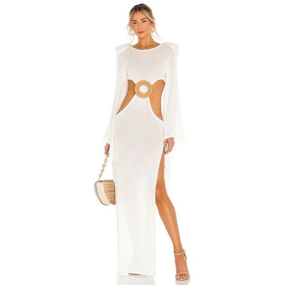 Bronx and Banco Dresses & Skirts - Bronx and Banco Dalia Kimono Knit Dress White